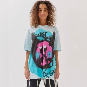 Urban Outfitters ‘Sweet Dreams’ Graffiti Art Oversized Tee
